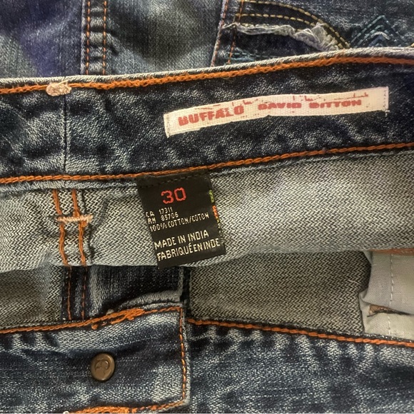 Buffalo David Bitton NWT Boho beaded and stone detailed Denim Skirt - Picture 8 of 11